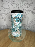 4 in 1 Can Cooler - Ocean Air Salty Hair