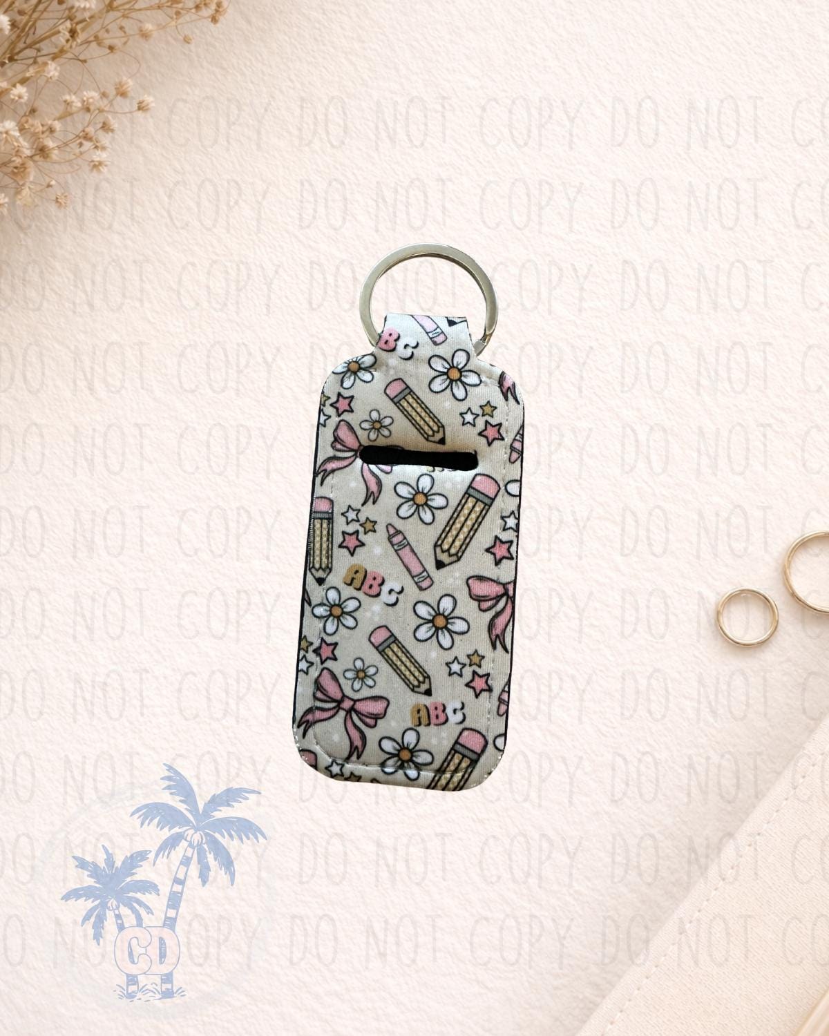 Lip Balm Holder Keychain