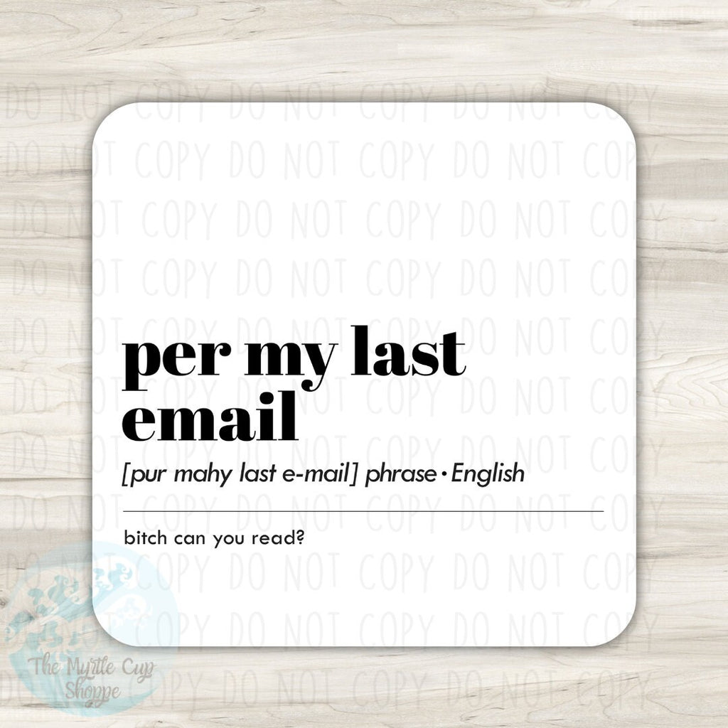 Office Desk Coasters