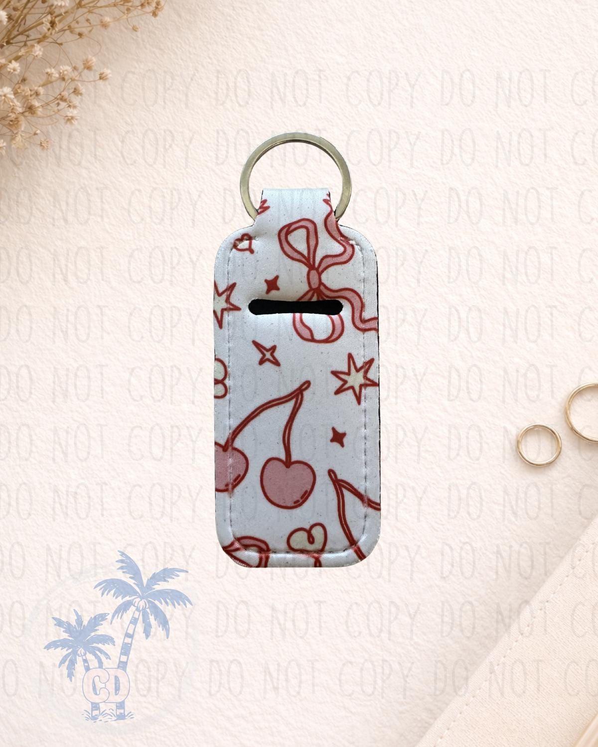 Lip Balm Holder Keychain