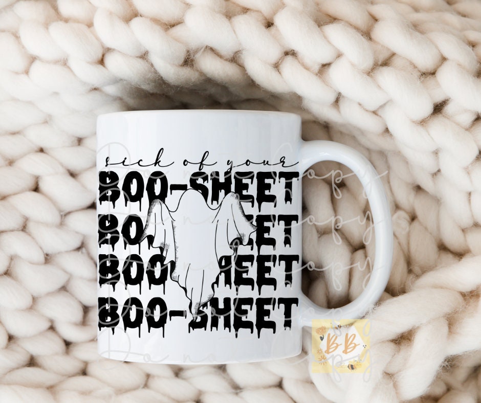 Boo Sheet Mug