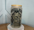 Haunted Beach 16 oz Glass Mason Cup