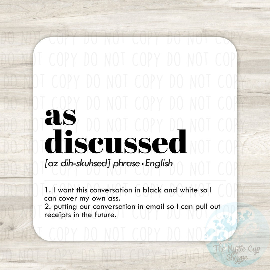 Office Desk Coasters