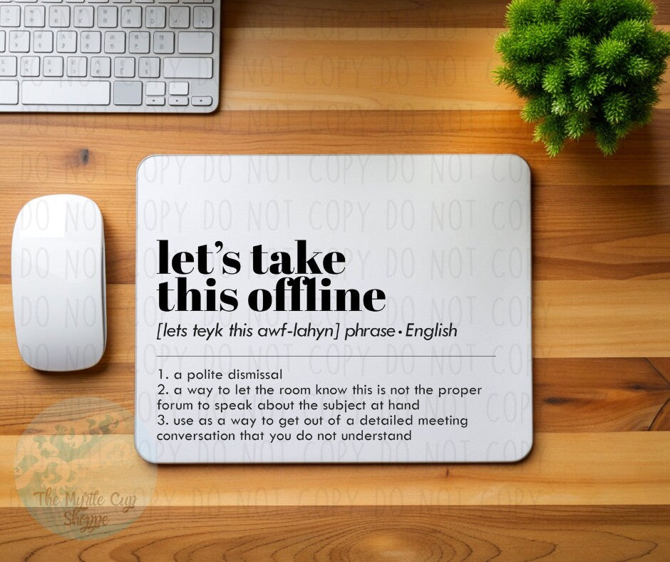 Office Mouse Pad