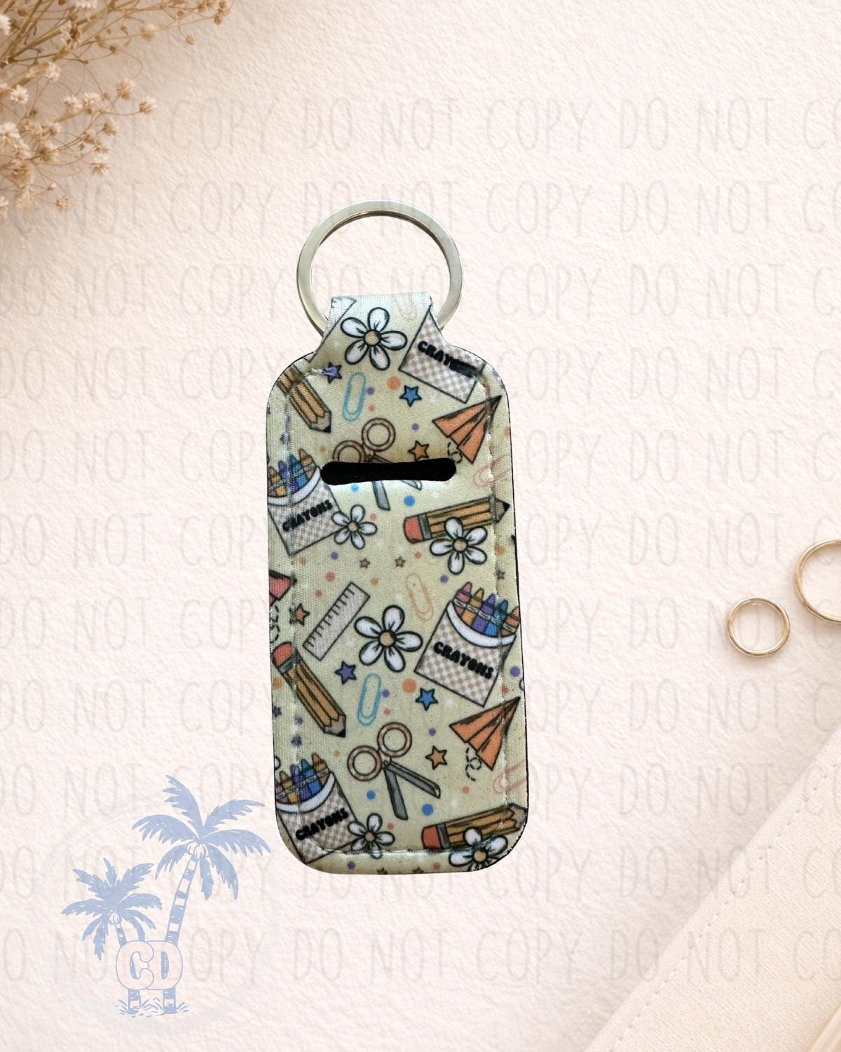 Lip Balm Holder Keychain
