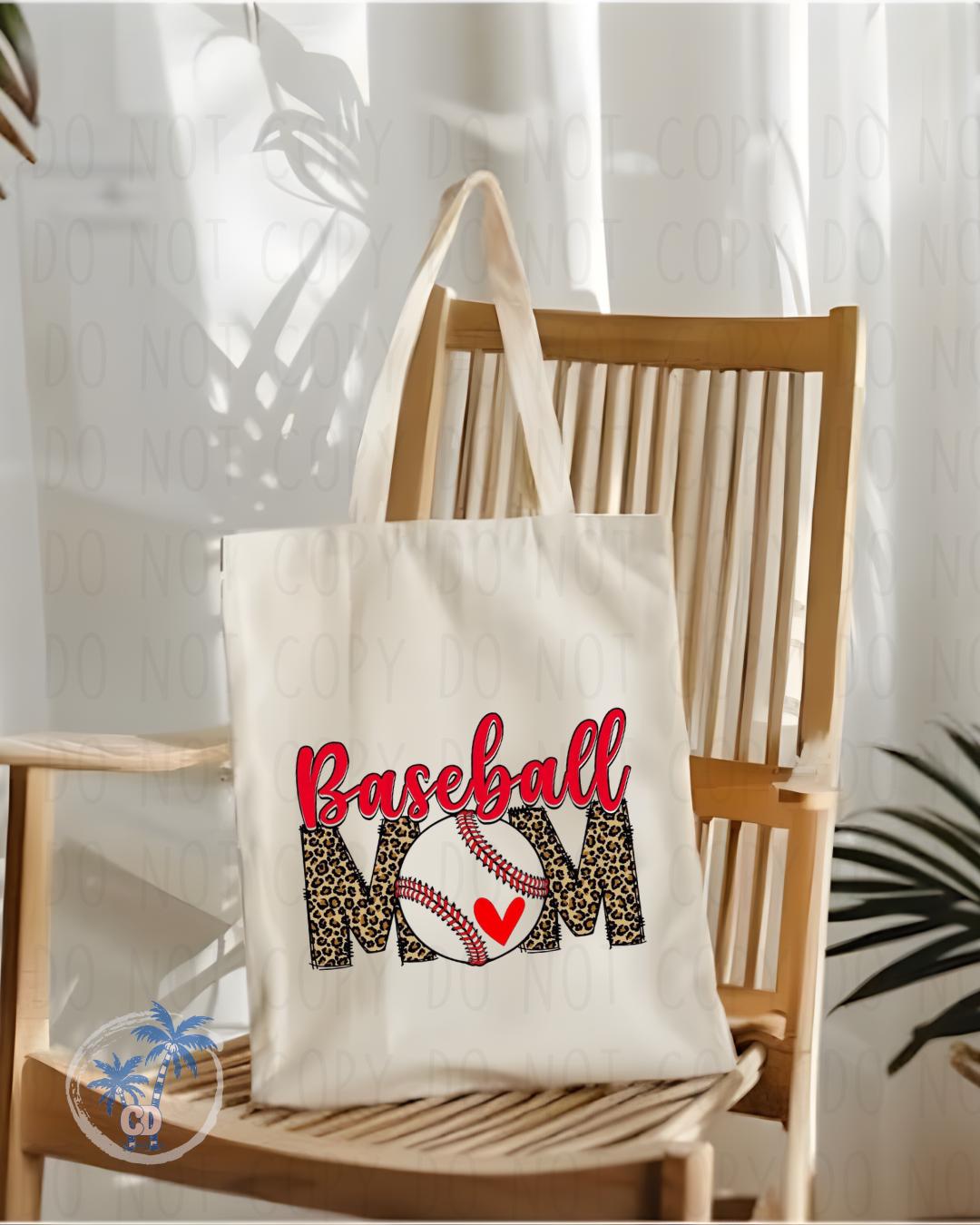 Sports Mom Tote Bag