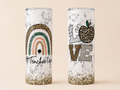 Teacher Tumbler (20oz Skinny Tumbler)