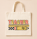 Teacher Life Tote Bag (Canvas Tote)