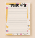 Teacher Notepad – “Teachers Notes” | Cute & Functional Desk Essential