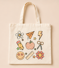 Teacher Tote Bag (Canvas Tote)