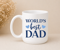 ☕ Worlds Best Dad (Black or White Handle)