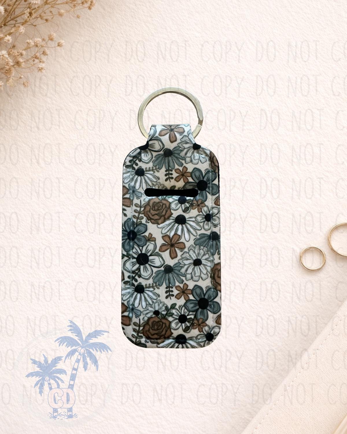 Lip Balm Holder Keychain