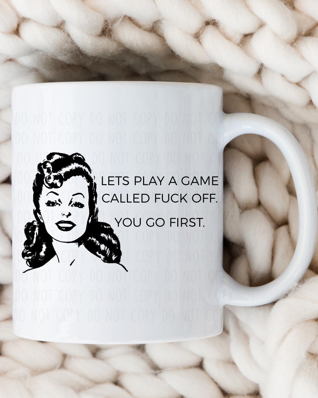 Lets play a Game Mug